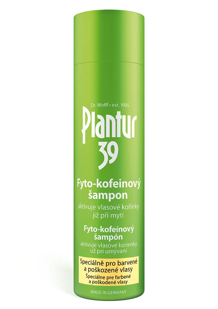 Plantur 39 Fyto-kofeinový šampon pro barvené vlasy 250 ml