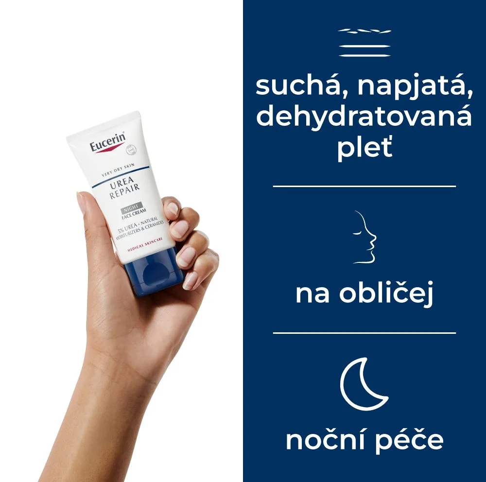 Eucerin UreaRepair Noční krém na obličej 50 ml