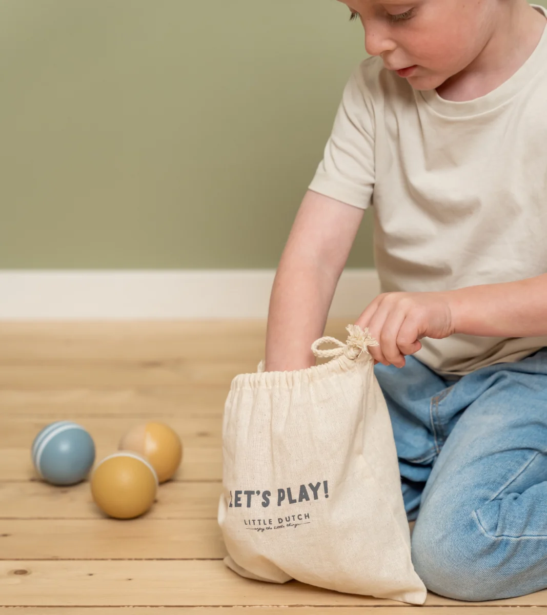 Little Dutch Petanque dřevěný 8 ks