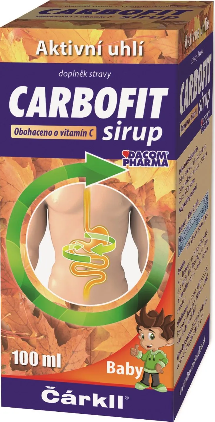 Carbofit Sirup pro děti 100 ml