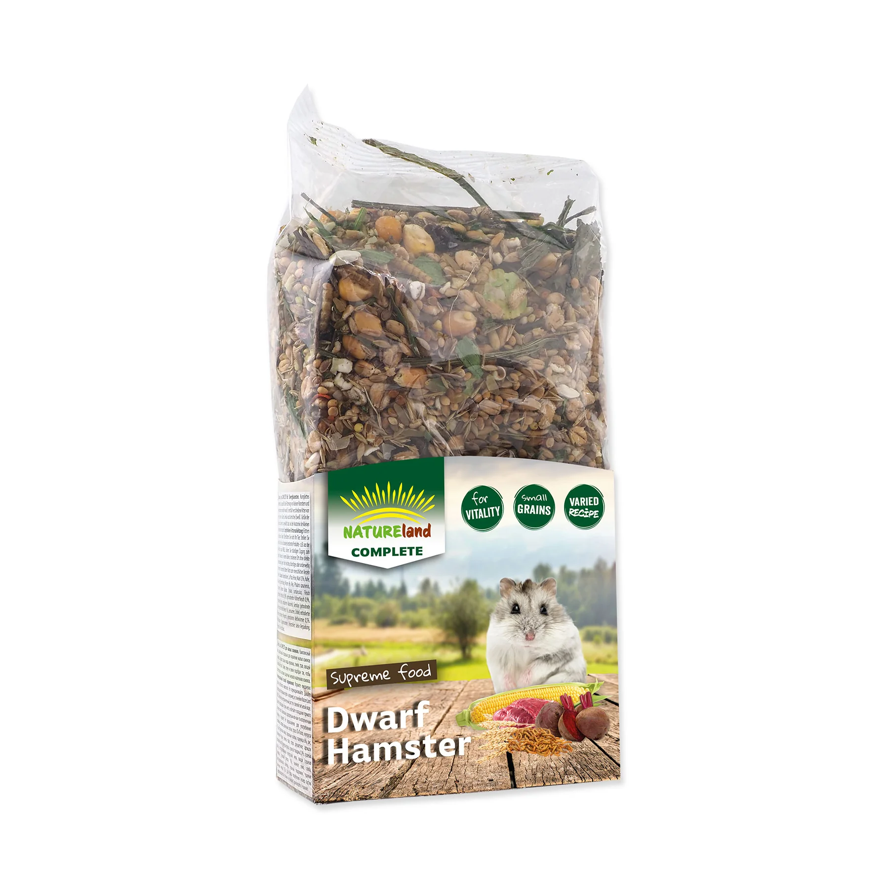 Nature Land Complete pro zakrslé křečky 300 g