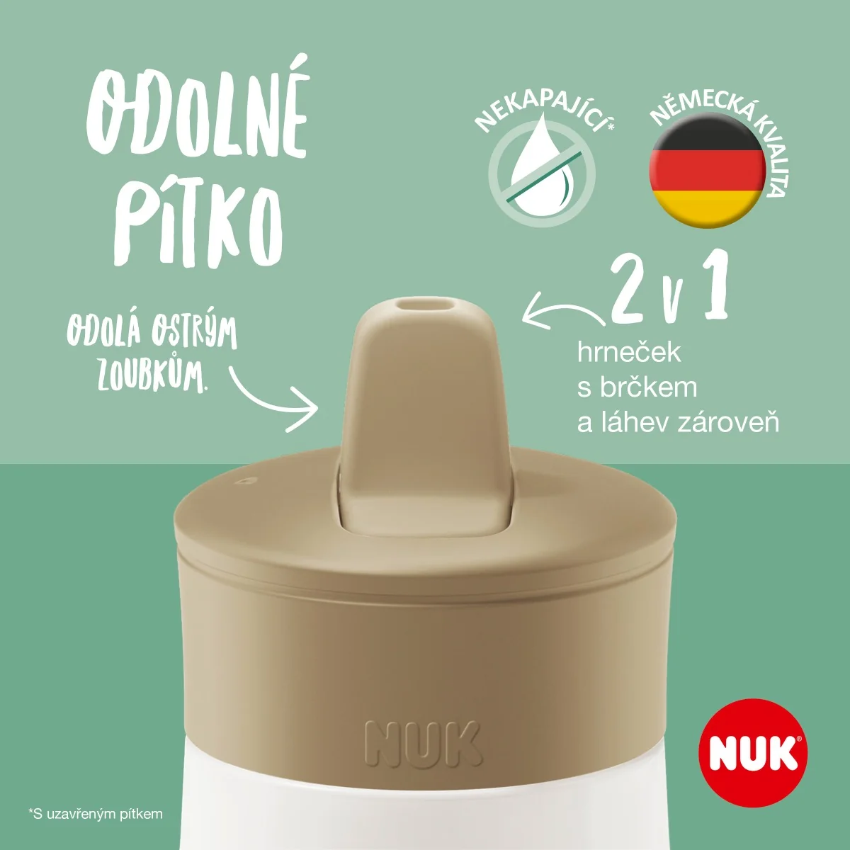 NUK Mini-Me Láhev Flip 12m+ 450 ml 1 ks