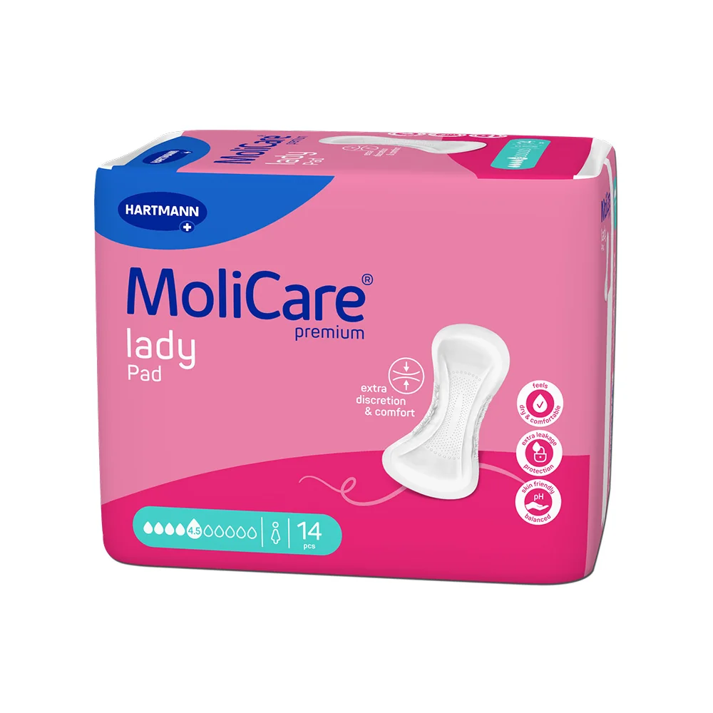 MoliCare Premium Lady 4,5 kapky inkontinenční vložky 14 ks