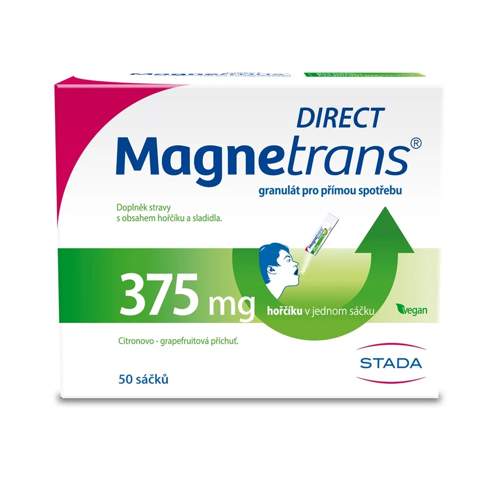 Magnetrans Direct 375 mg 50 sáčků