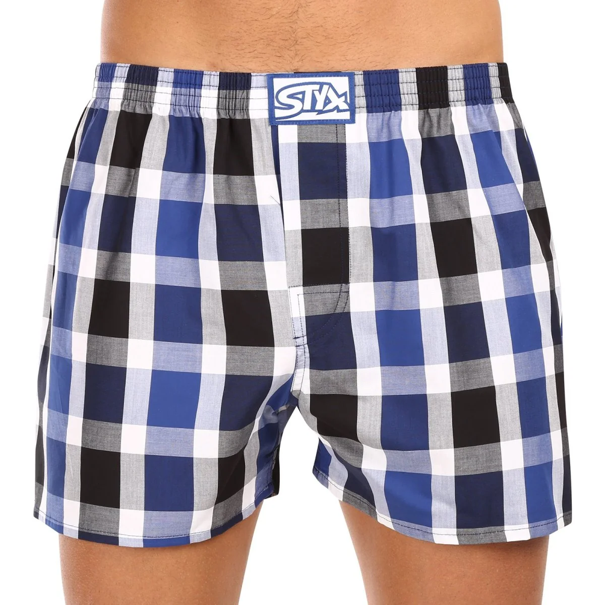 Styx 3PACK pánské trenky klasická guma vícebarevné (3A11789) XL 