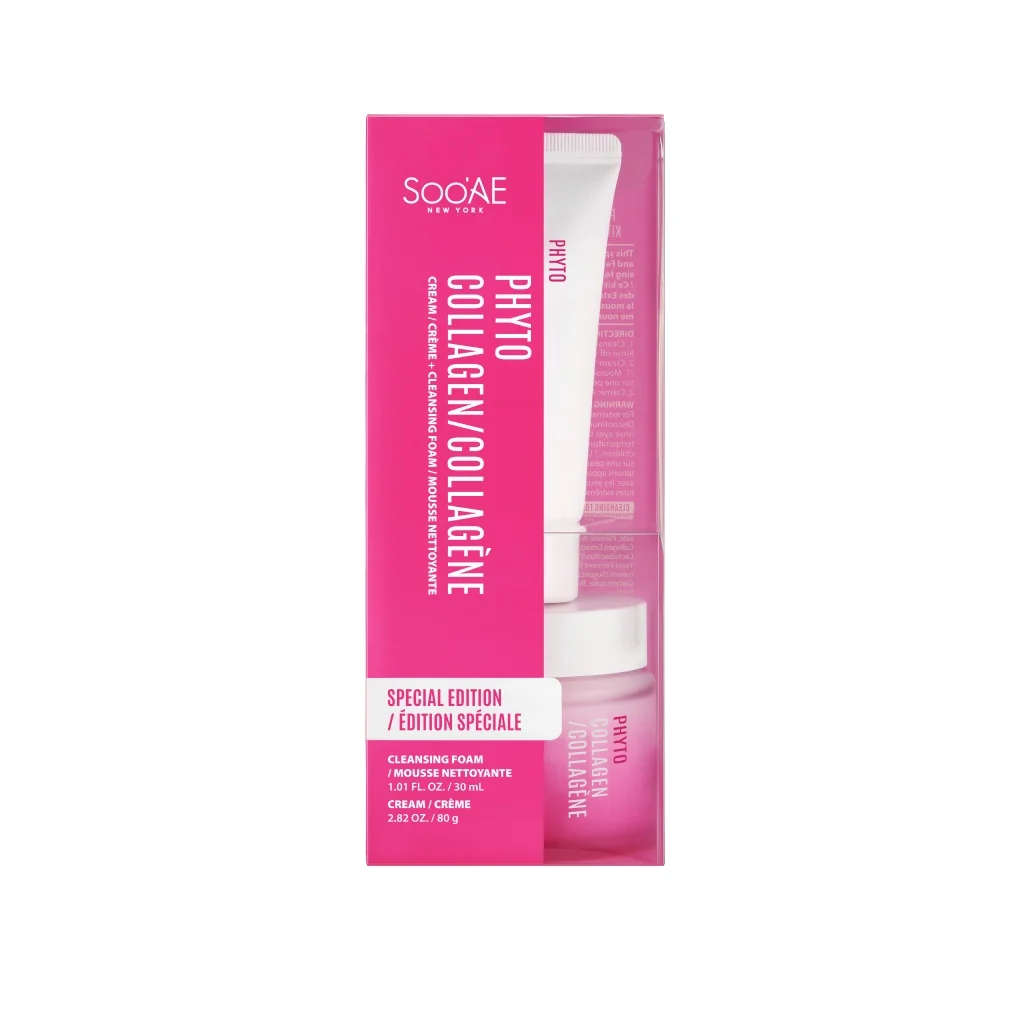 Soo'AE Phyto Collagen Sada krém & čistící pěna 80g+30ml 