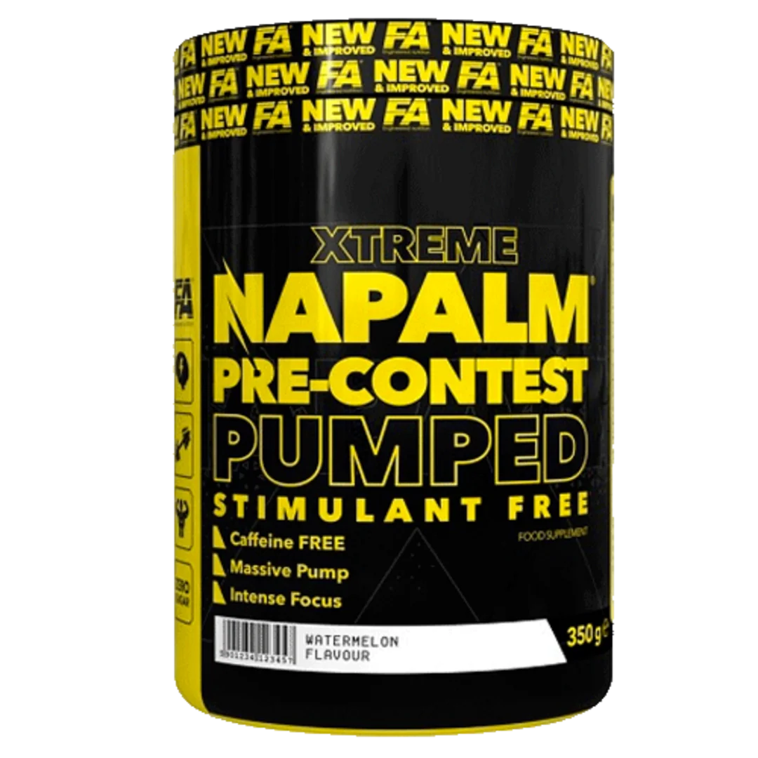 Fitness Authority Xtreme Napalm Pre-Contest Pumped stimulant free