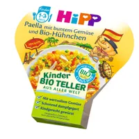 HiPP BIO Paella se zeleninou a kuřecím masem 250g