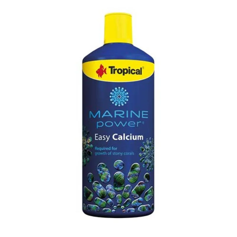 Tropical Easy Calcium 1000ml pro zvýšení hladiny vápníku v mořských akváriích