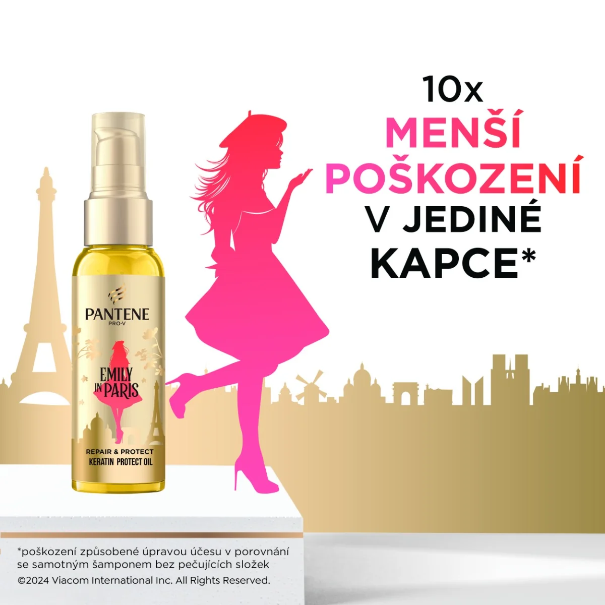 Pantene Pro-V Emily in Paris dárková sada