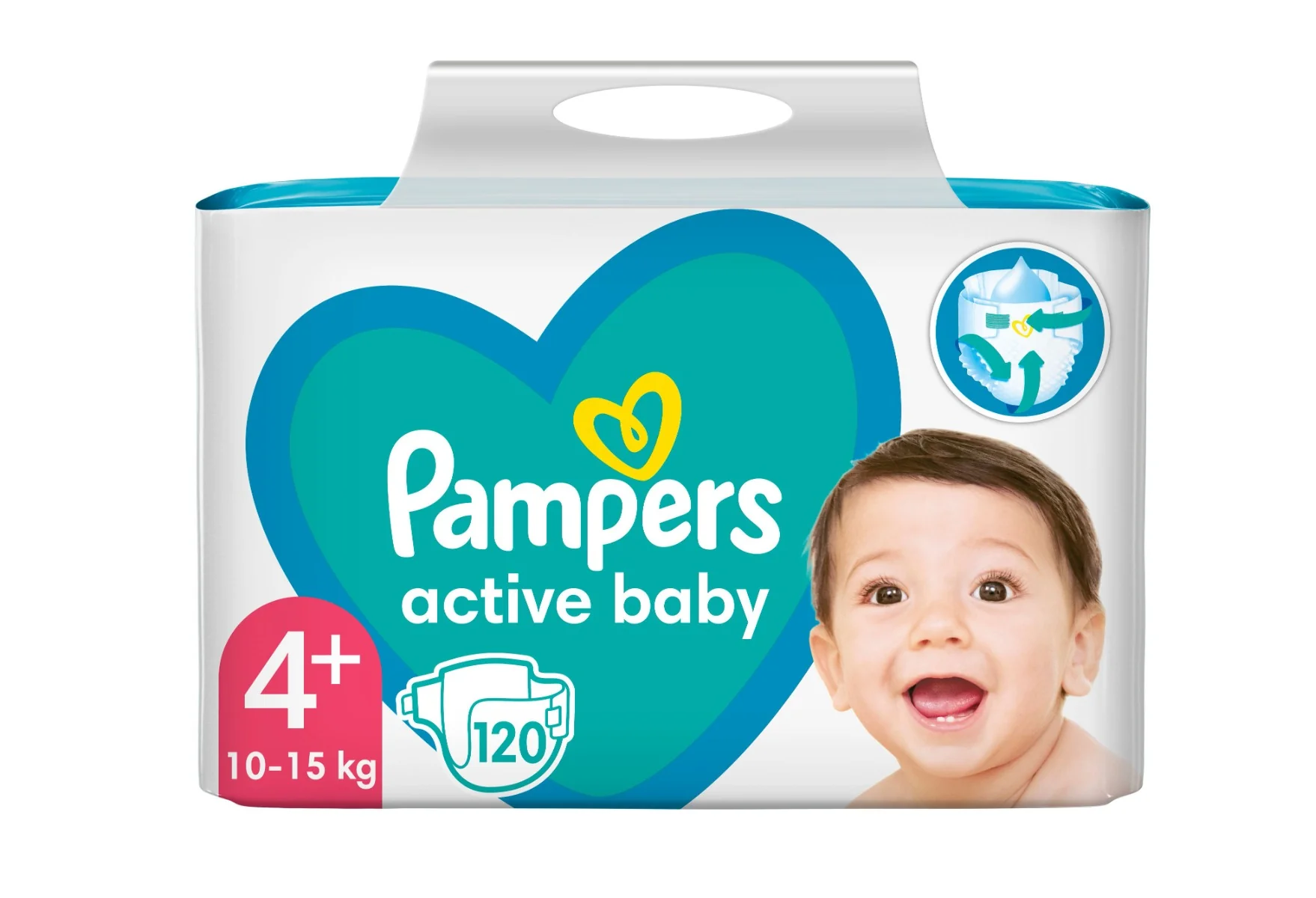 Pampers Active Baby Midi vel. 3 dětské pleny 208 ks