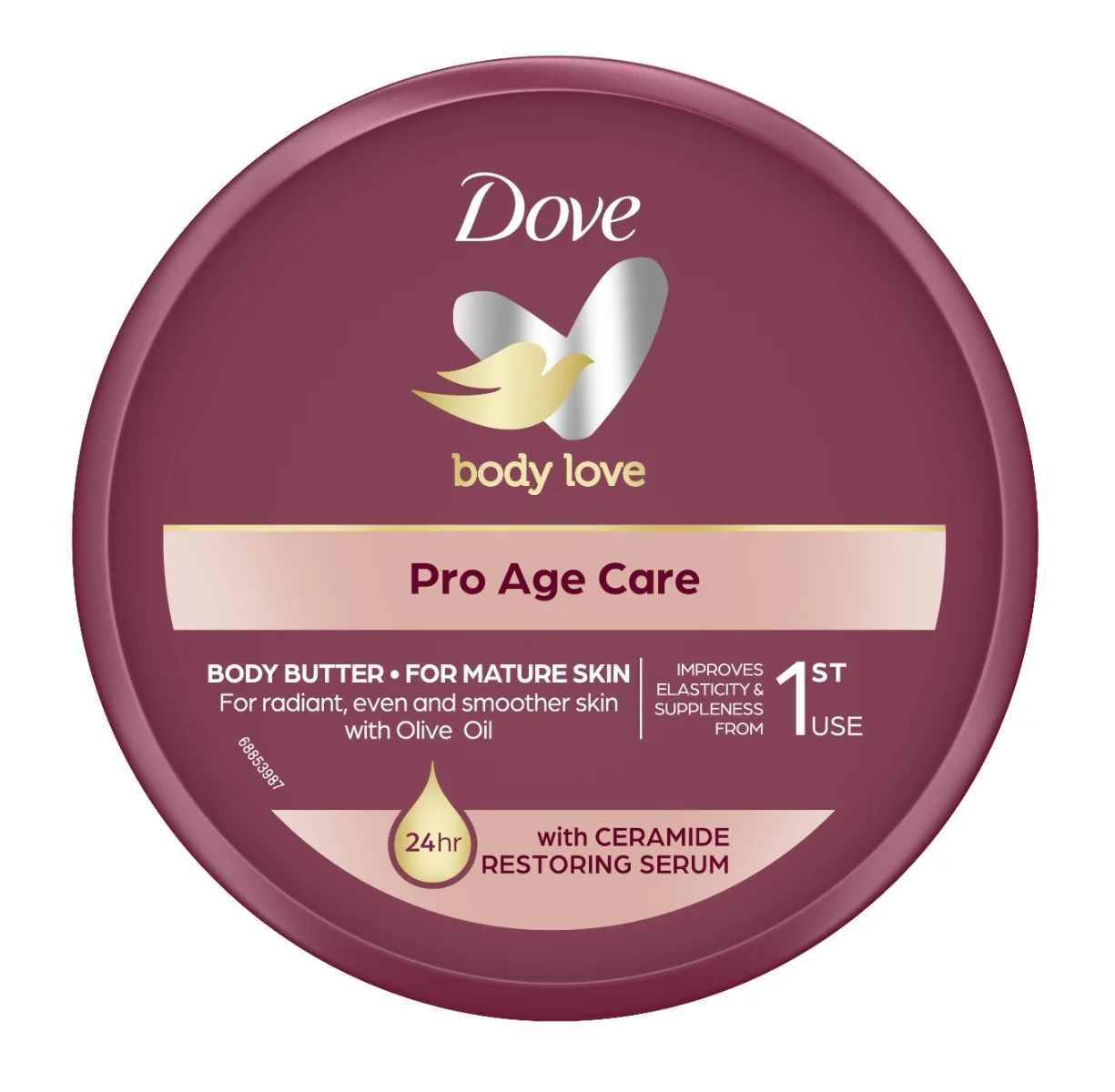 Dove Pro Age Care tělové máslo na zralou pokožku 250 ml