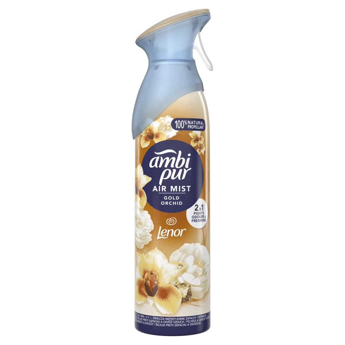 Ambi Pur Spray Gold Orchid osvěžovač vzduchu 185 ml