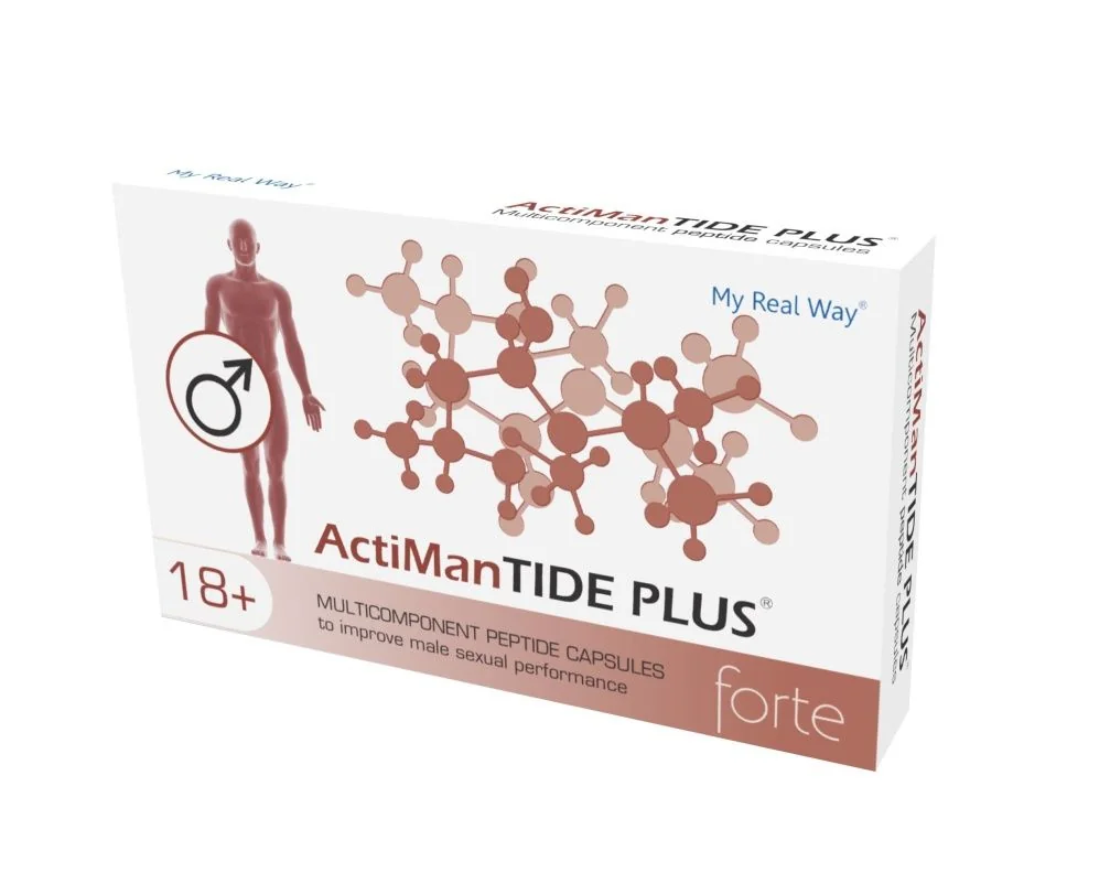 My Real Way ActiManTIDE PLUS forte 18+ 30 kapslí