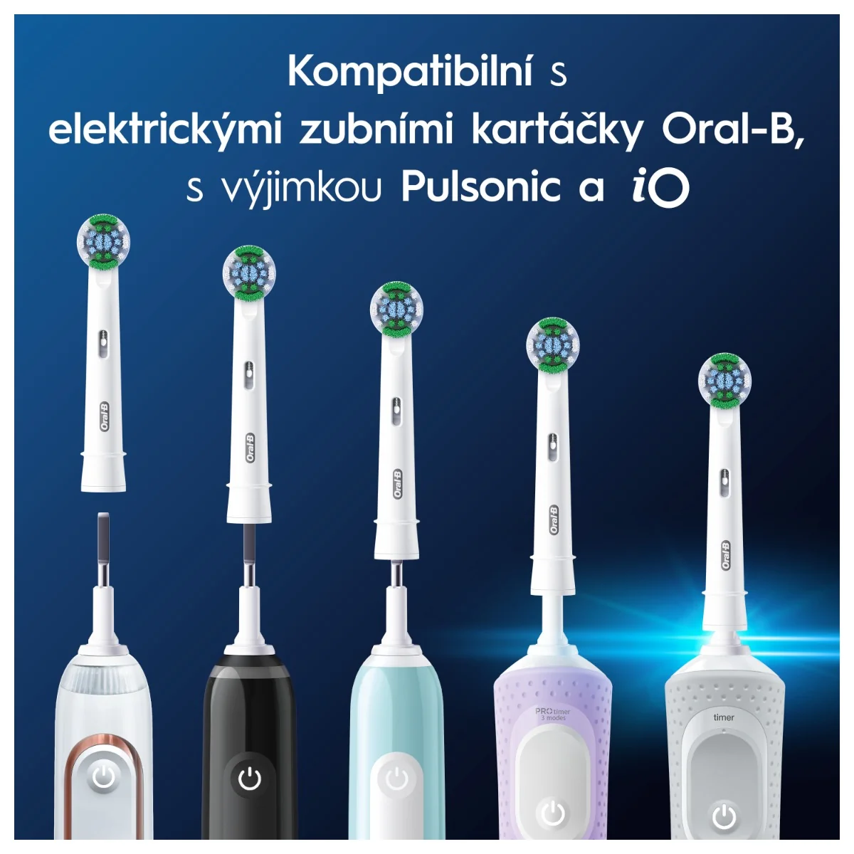 Oral-B EB 20-4 PRO Precision Clean náhradní hlavice 4 ks