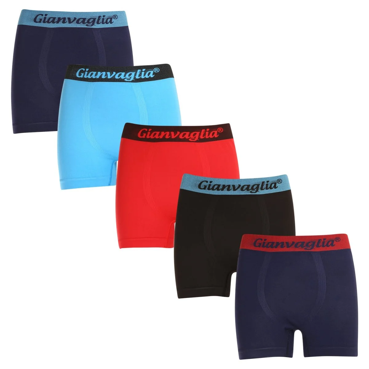 Gianvaglia 5PACK dětské boxerky vícebarevné (9803) 98 