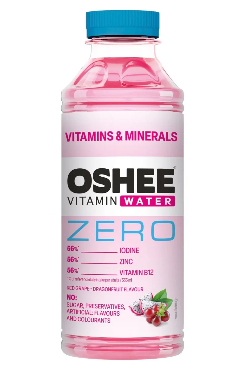 OSHEE Vitamínová voda minerály&vitamíny zero 555 ml