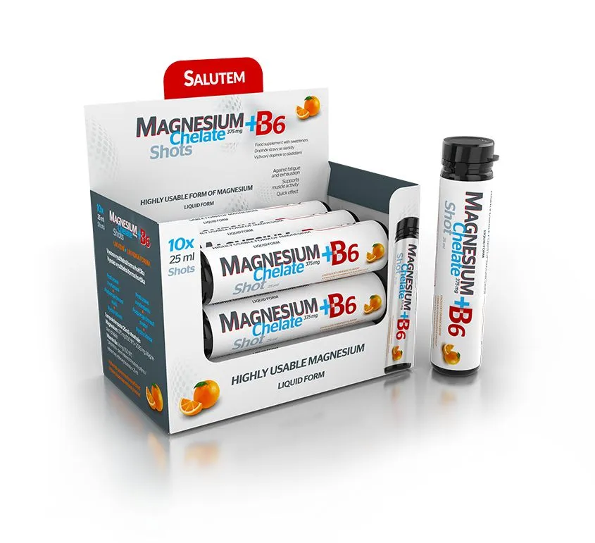 Magnesium Chelate + B6 orange ampule 10x25 ml