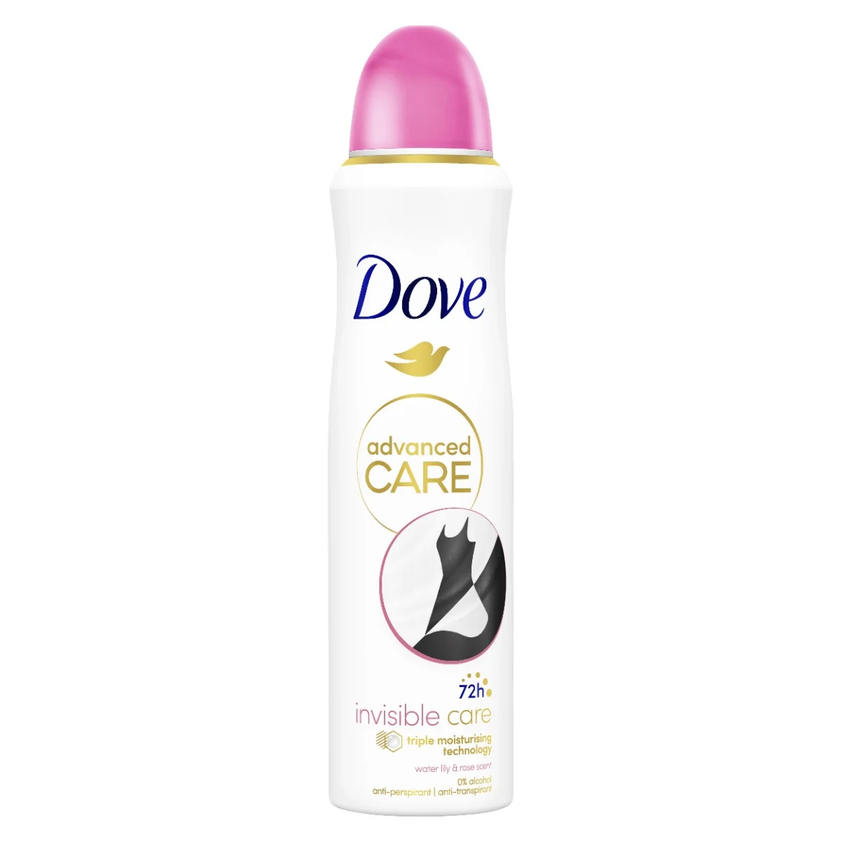 Dove Advanced Care Invisible Care antiperspirant ve spreji 150 ml