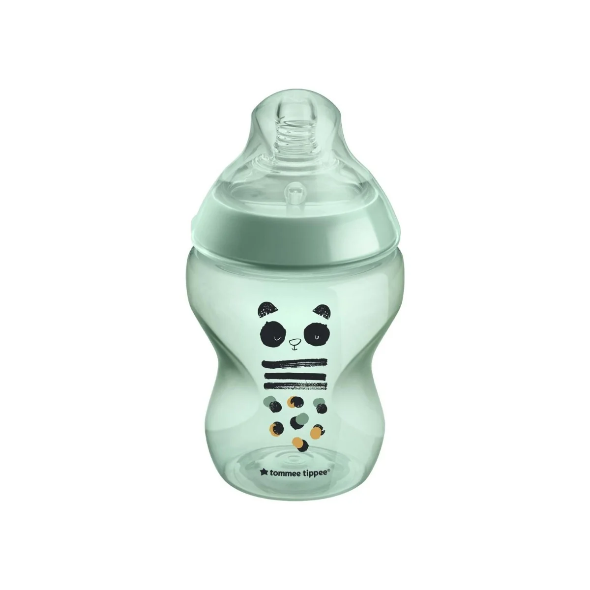 Tommee Tippee Kojenecká lahev ANTI-COLIC Pomalý průtok Pip the panda 0m+ 260 ml 1 ks