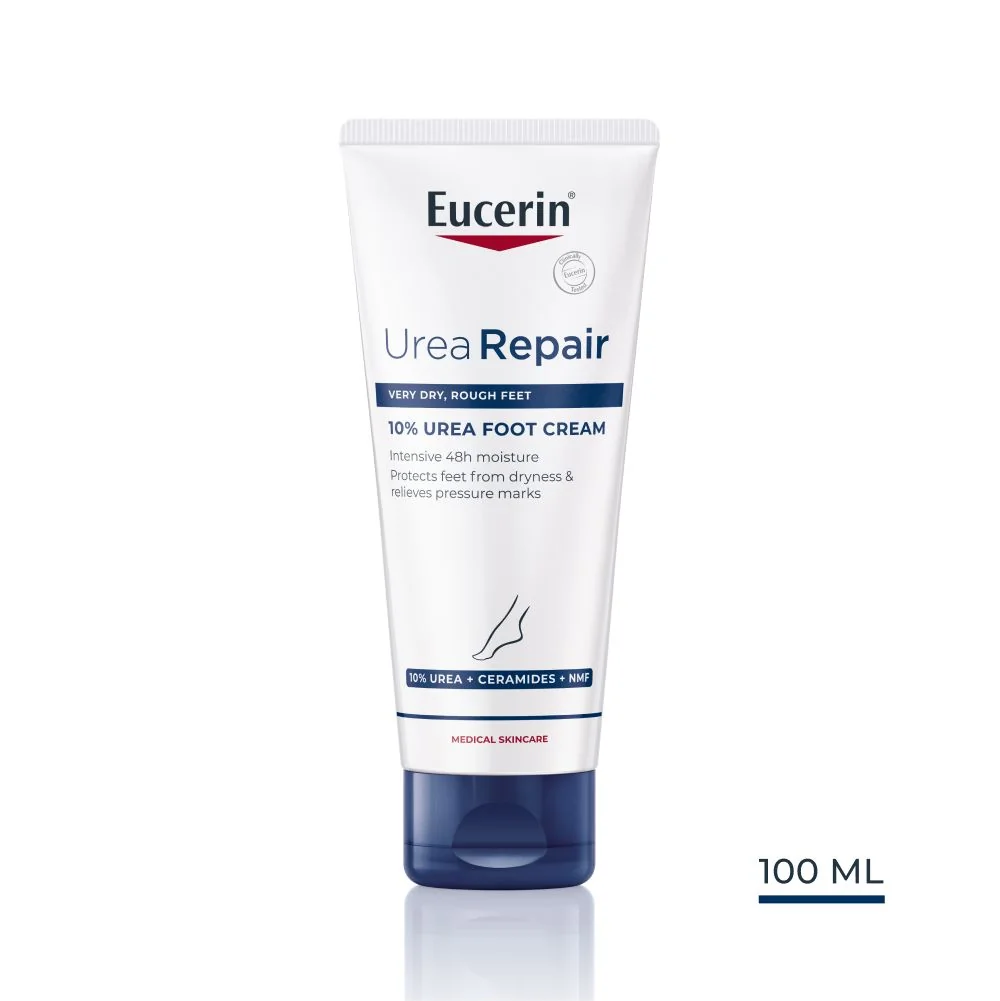 Eucerin UreaRepair Krém na nohy 10% Urea pro suchou pokožku 100 ml