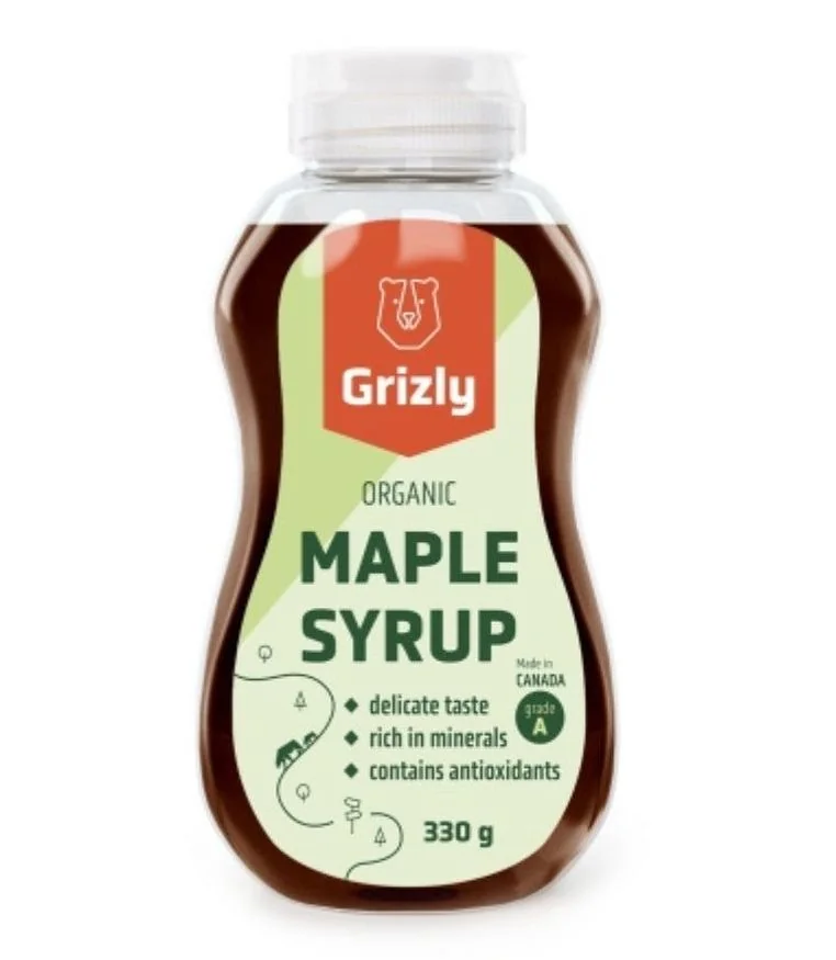 Grizly Javorový sirup BIO 330 g