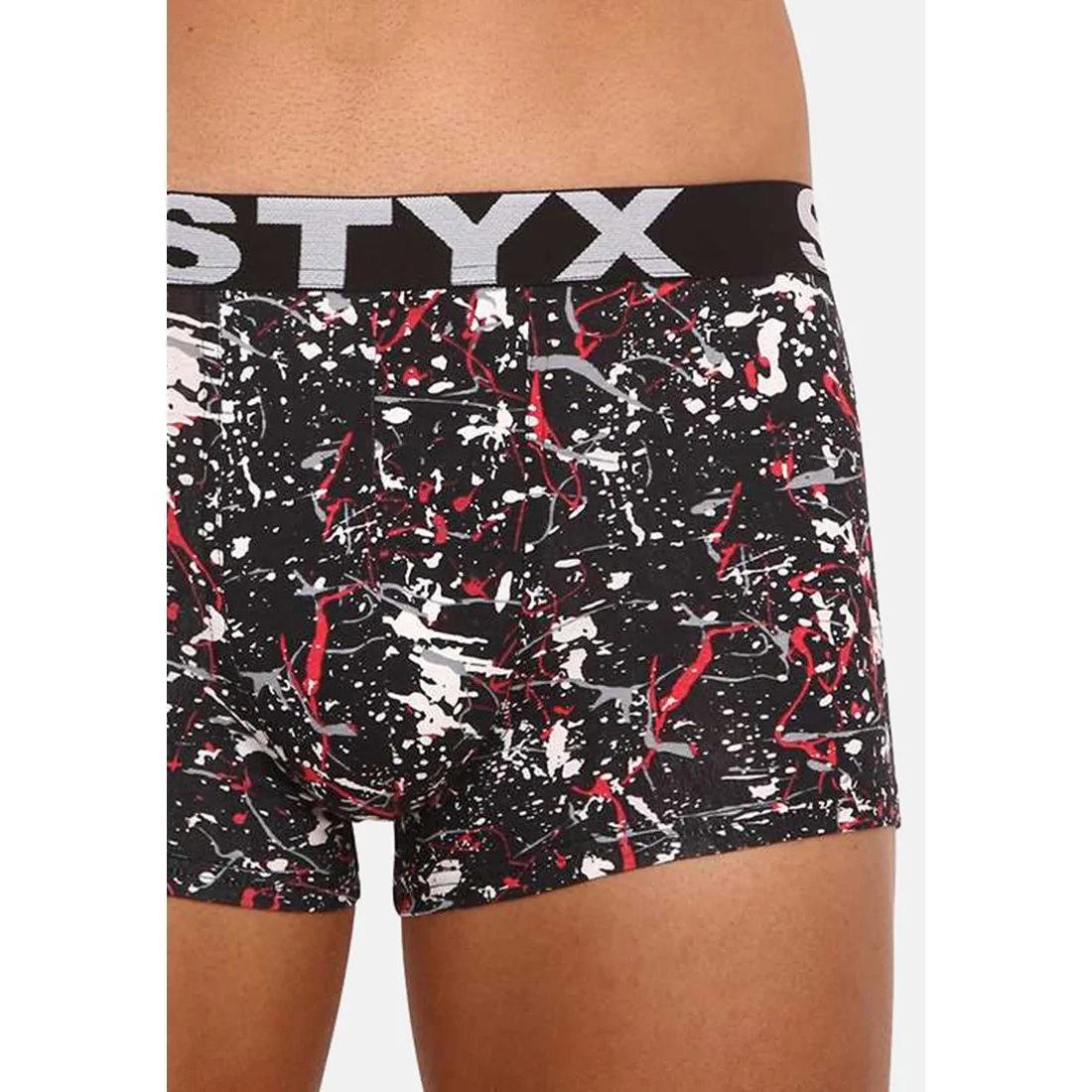 Styx Pánské boxerky art sportovní guma nadrozměr Jáchym (R850) 3XL 