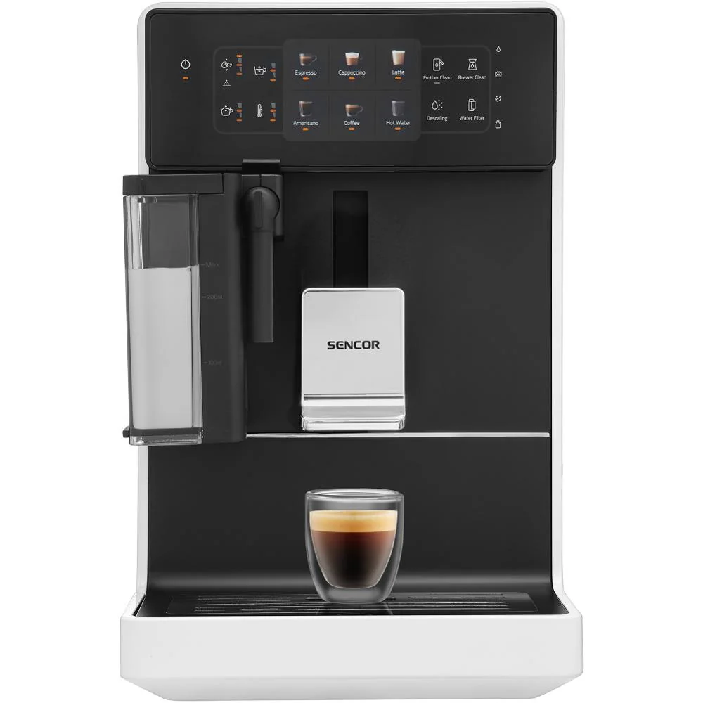 SENCOR SES 9301WH Espresso automatický kávovar bílý