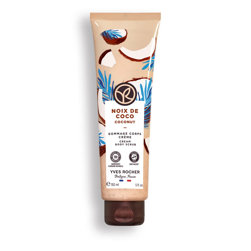 Yves Rocher Krémový tělový peeling kokos 150 ml