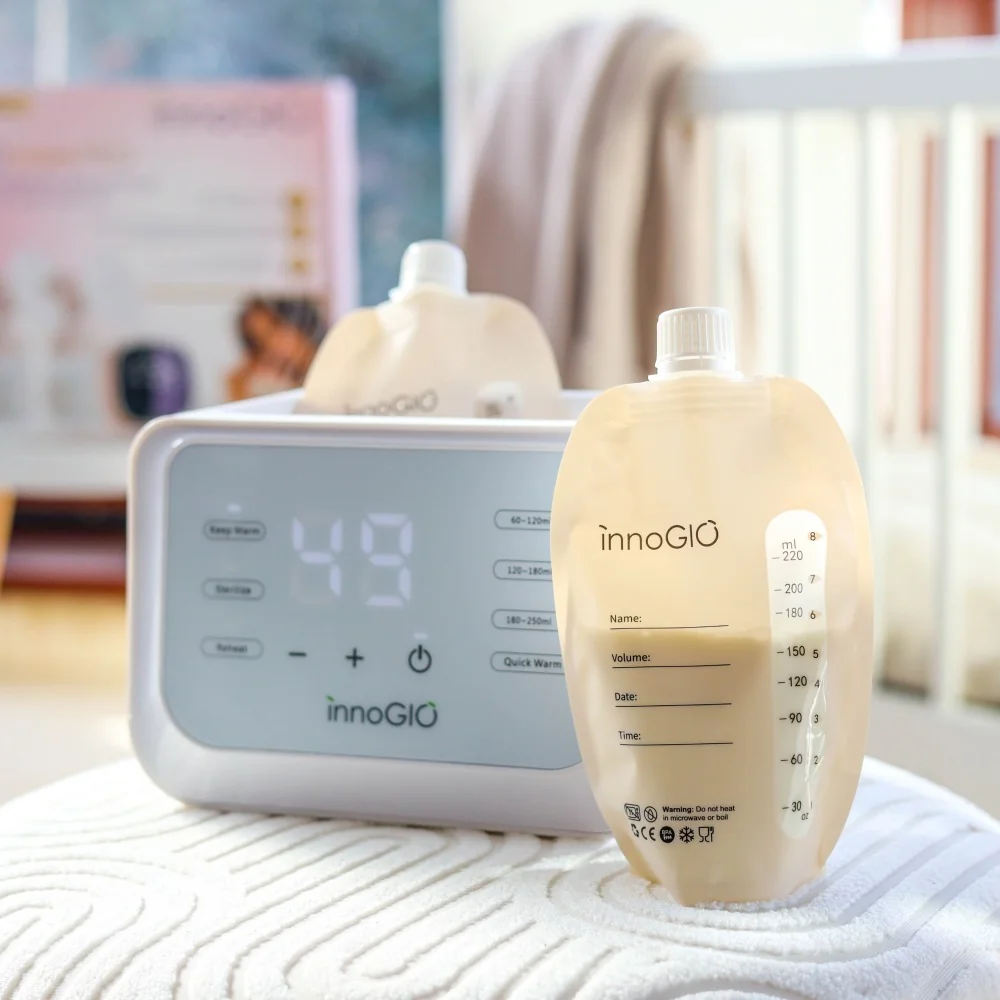 InnoGIO GIOwarm Fast Duo ohřívač a sterilizátor lahví 1 ks