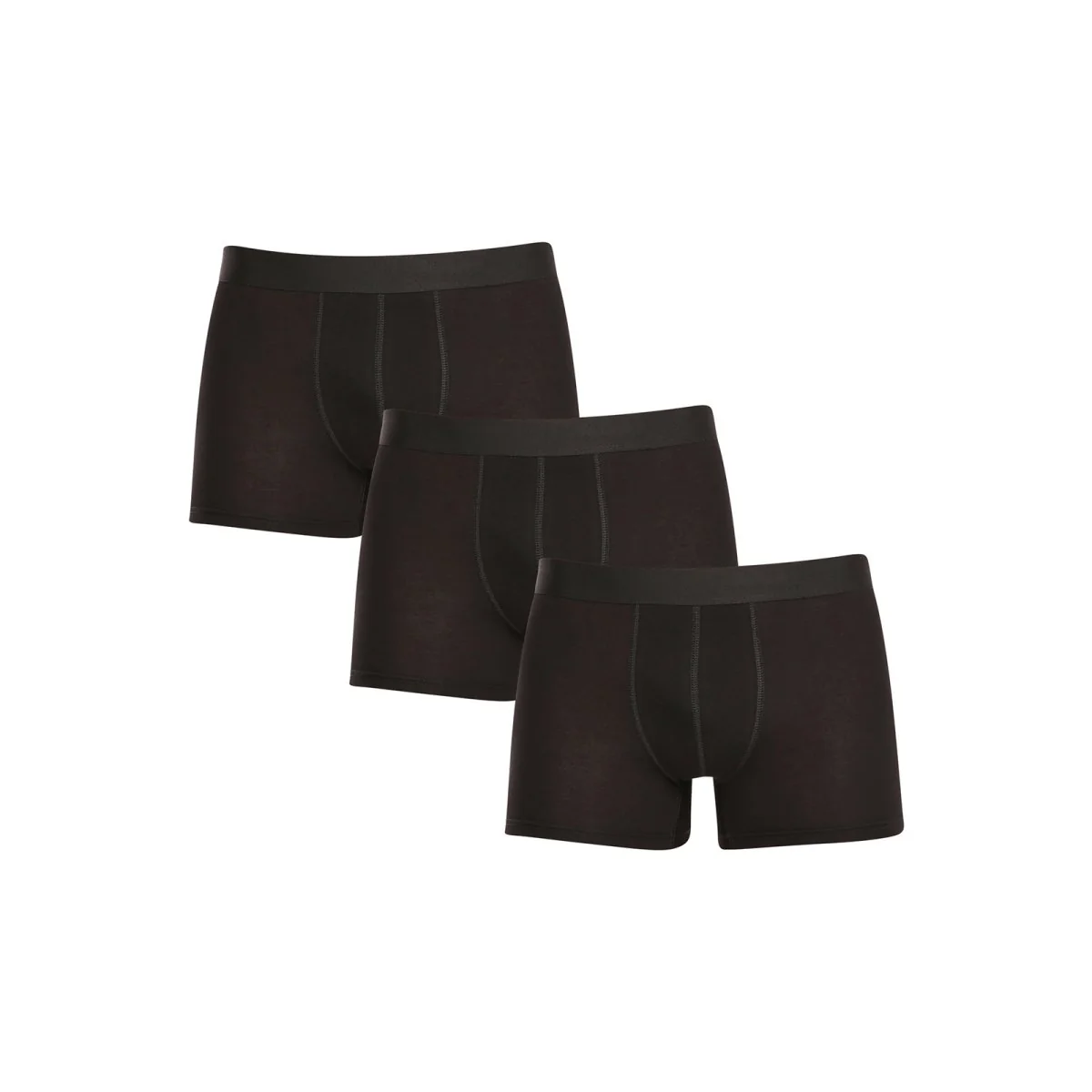 Nedeto 3PACK pánské boxerky nadrozměr černé (3NBX001) 7XL 