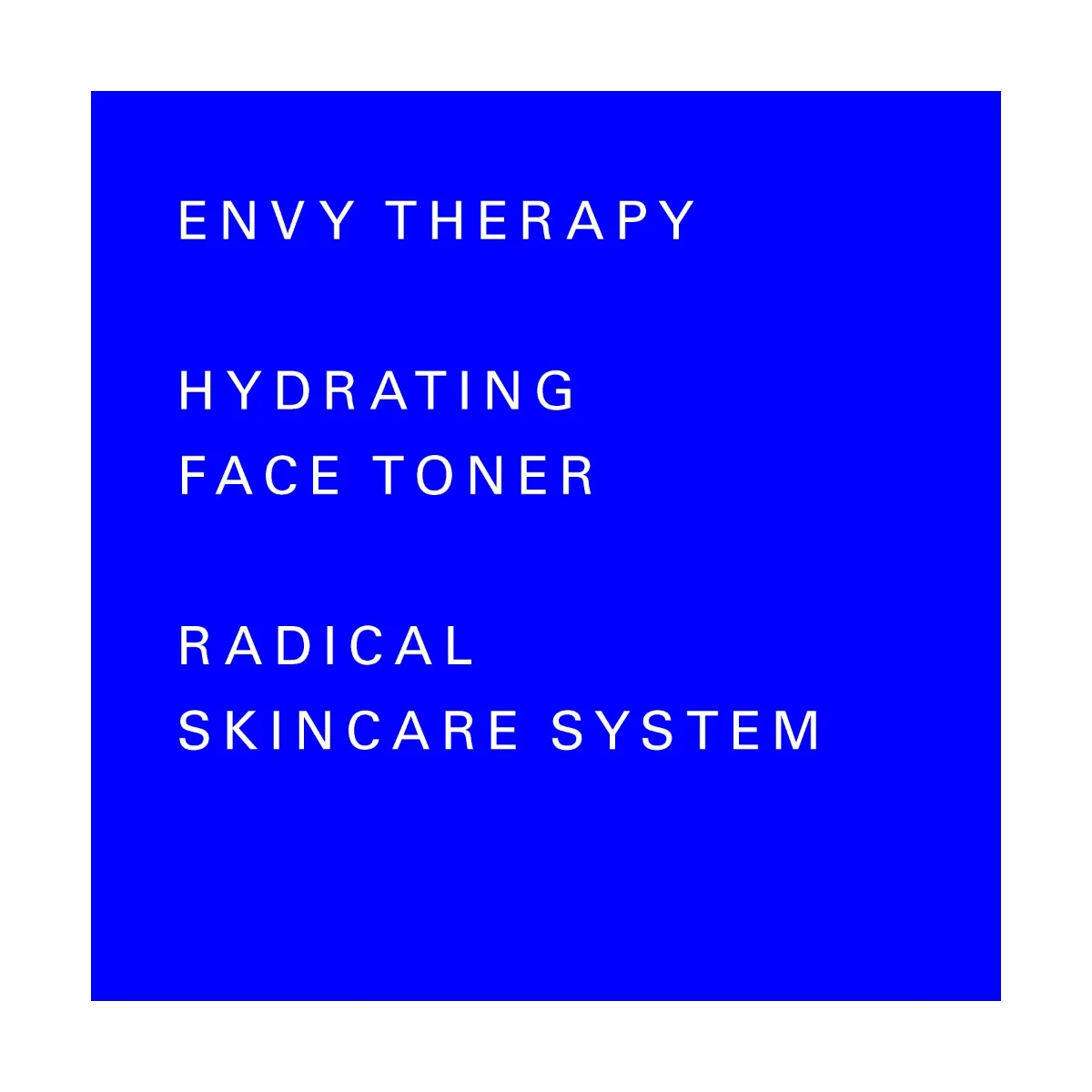 Envy Therapy Hydrating Face hydratační toner 30 ml