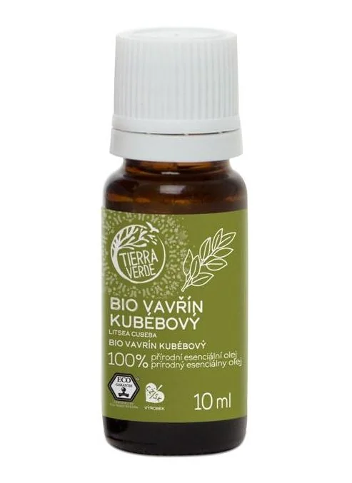 Tierra Verde Esenciální olej BIO Vavřín kubébový 10 ml