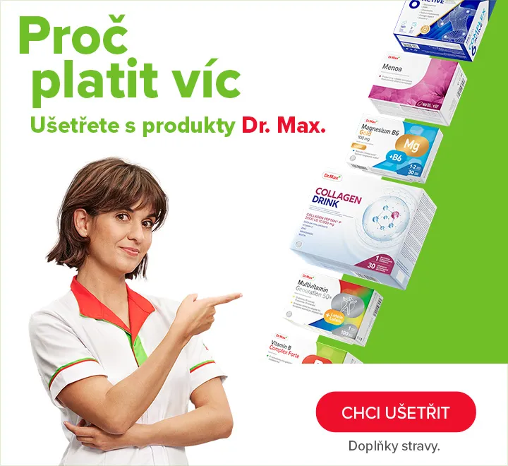 Ušetřete s produkty Dr. Max. Proč platit víc?