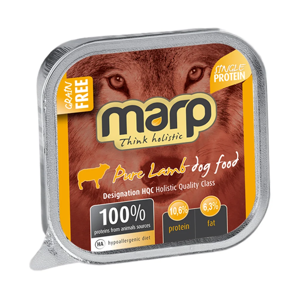 Marp Holistic Lamb Vanička s jehněčím krmivo pro psy 100 g