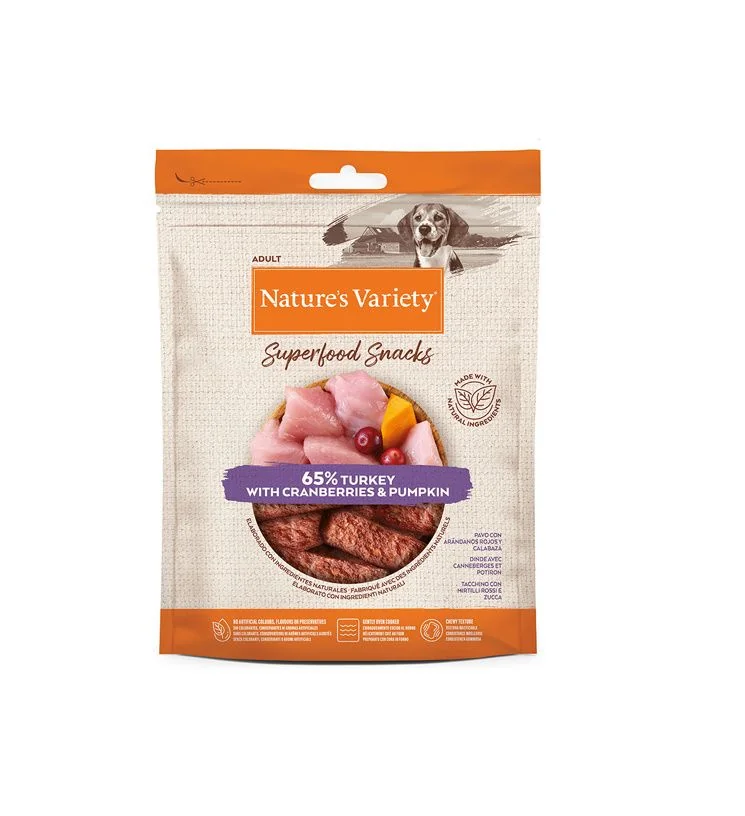 Natures Variety Superfood snack krůtí 85 g