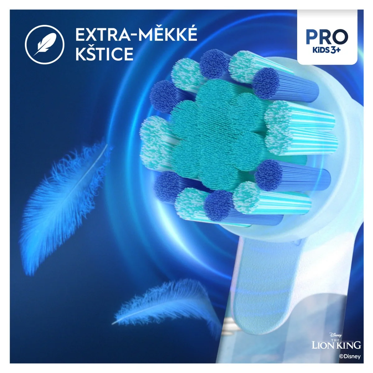 Oral-B Pro Kids Lví král elektrický zubní kartáček + pouzdro