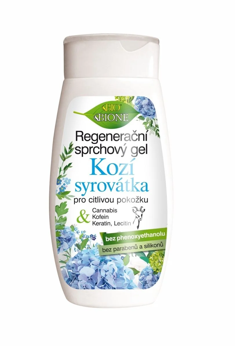 BIO BIONE Kozí syrovátka Regenerační sprchový gel 260 ml