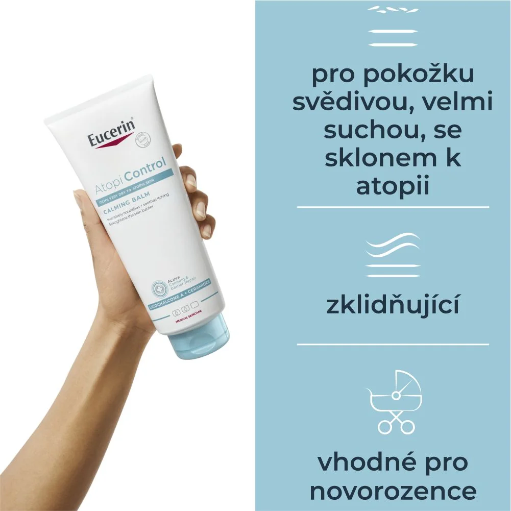 Eucerin AtopiControl Balm lehká tělová emulze na pokožku se sklony k atopii 400 ml