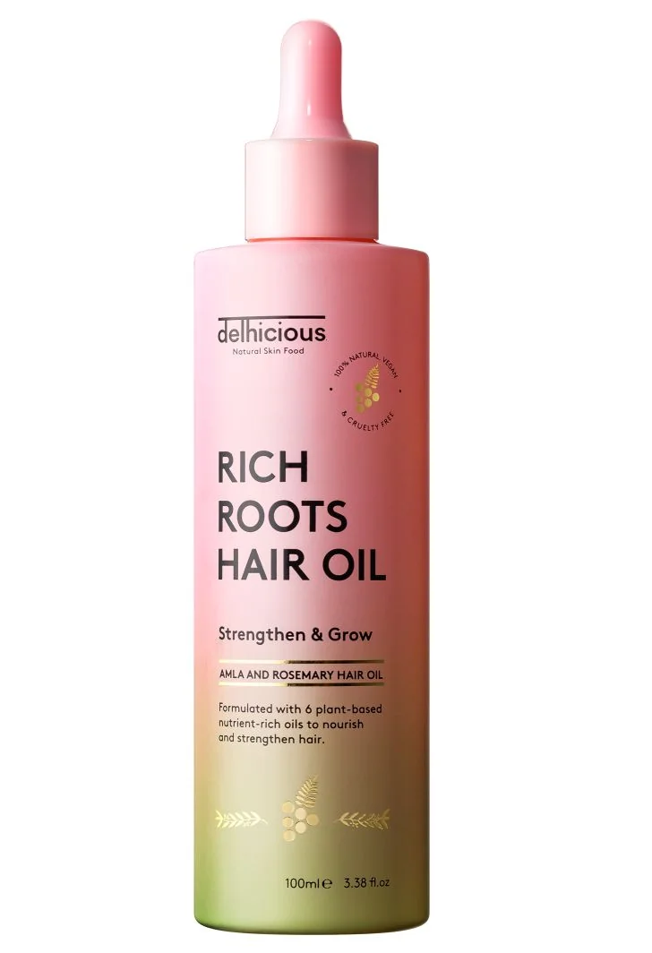 Delhicious Rich Roots Amla & Rosemary Hair Oil olej na vlasy 100 ml