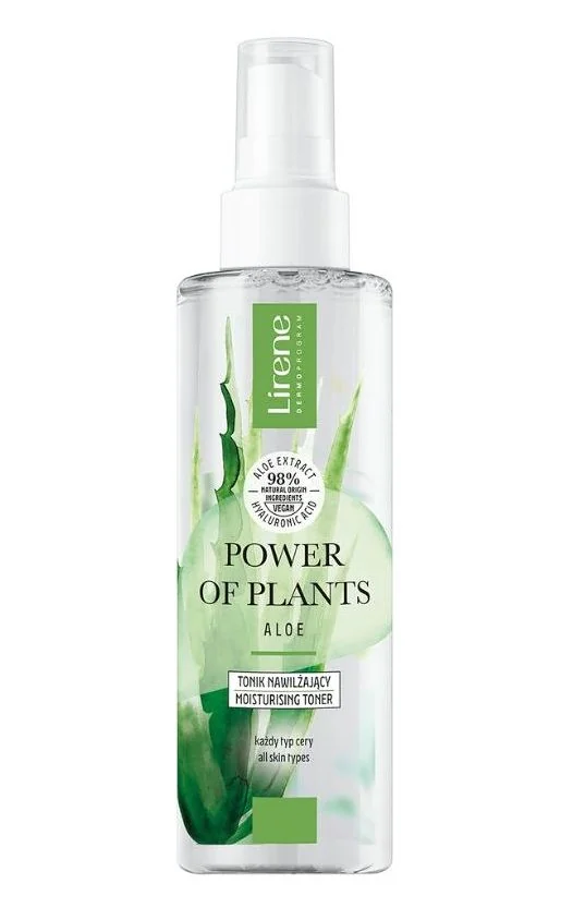 Lirene Power of Plants Aloe hydratační toner 200 ml