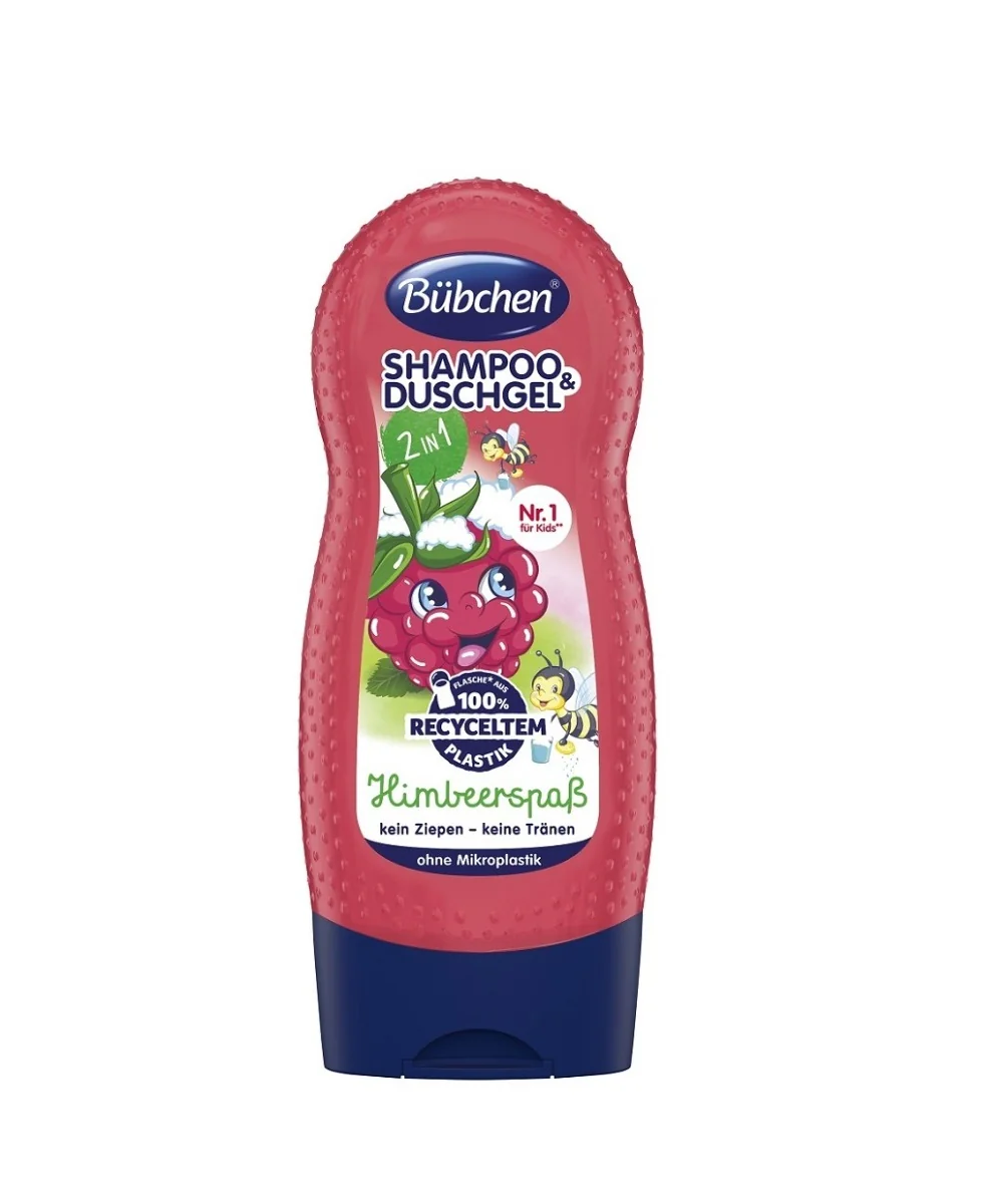 Bübchen Kids Šampon & sprchový gel Malina 230 ml