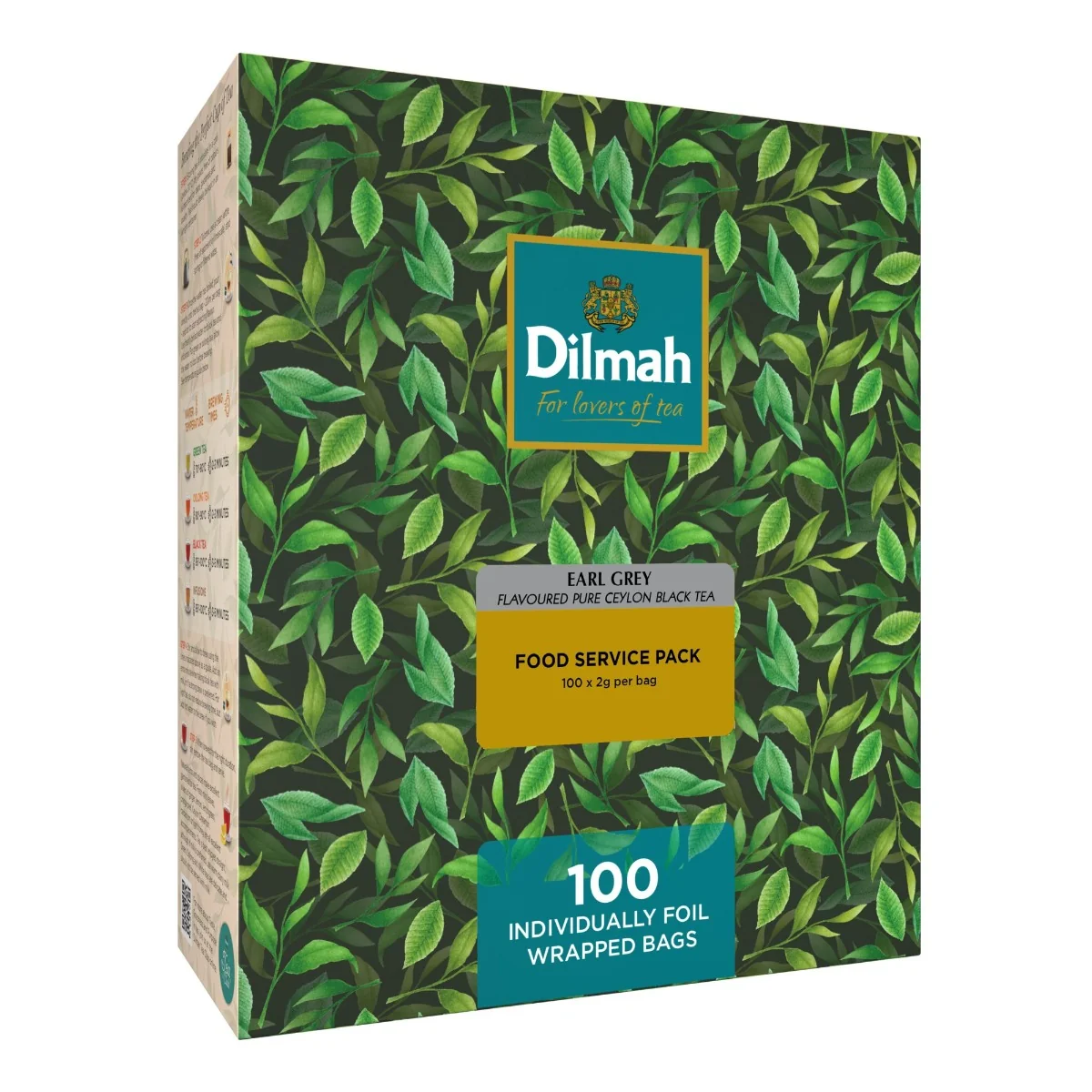 Dilmah Černý čaj Earl Grey nálevové sáčky 100x2 g