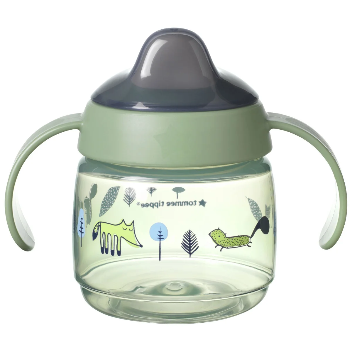 Tommee Tippee Netekoucí hrnek Superstar 4m+ 190 ml 1 ks zelený