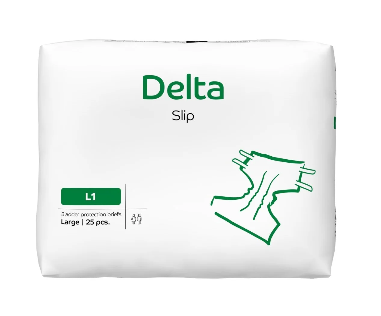 Abena Delta Slip L1 inkontinenční kalhotky 25 ks