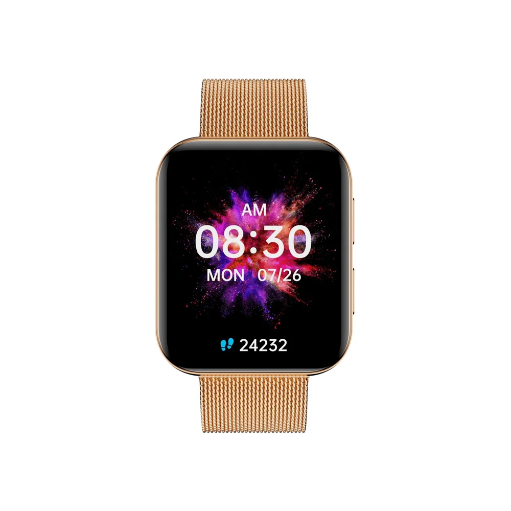 Garett Smartwatch GRC MAXX smart hodinky Gold Steel