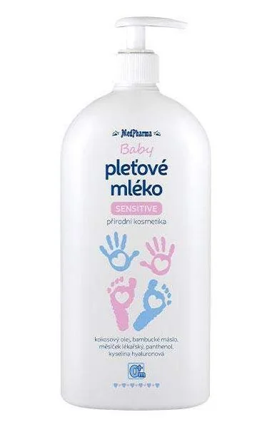 Medpharma Baby Pleťové mléko Sensitive 500 ml