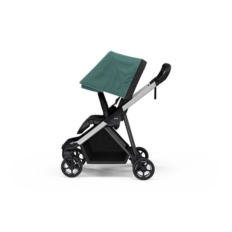 Thule Kočárek městský Shine Mallard Green on Aluminum 