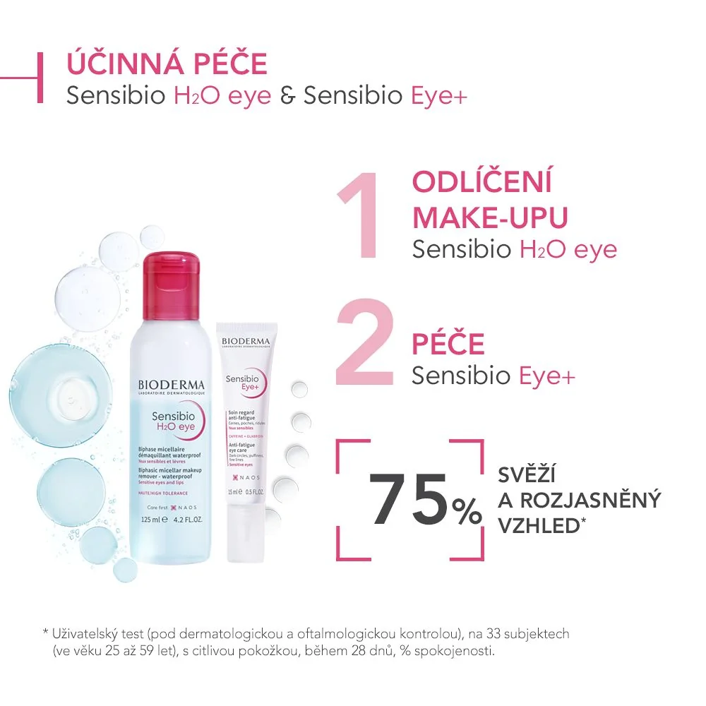 BIODERMA Sensibio Eye+ oční gel-krém 15 ml