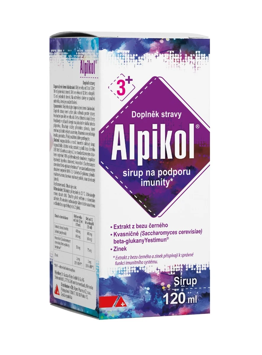 Alpikol Sirup na podporu imunity 120 ml